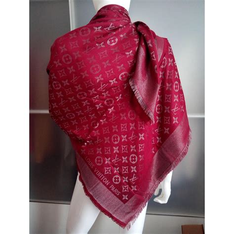 monogram lv shawl|Lv shawl scarf.